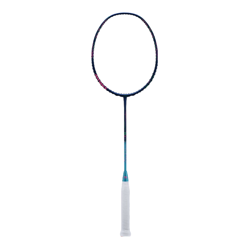 李寧羽毛球拍 雷霆50 進攻型AXFORCE全碳素單拍4U專業(yè)級比賽 雷霆50（4U）藍(lán)綠 李寧羽線任選 26磅