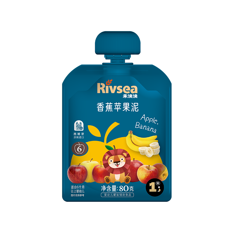 ��������ڹ��� ŷ���л� Ӥ�׶�6�������ϸ�ʳˮ������ �����Ӱ�ɰ�� ��1�ס��㽶ƻ���� 80g*1�� 63.48Ԫ��3��(��21.16Ԫ/��)