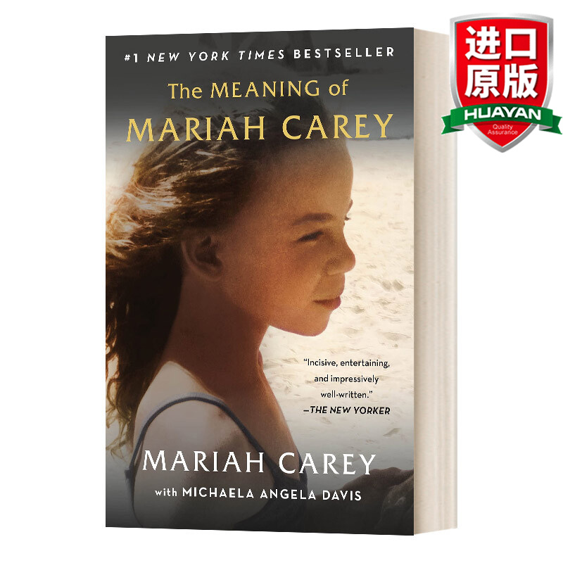 The Meaning of Mariah Carey 英文原版 玛丽亚 凯莉传记 自传回忆 英文版 进口英语原版书籍