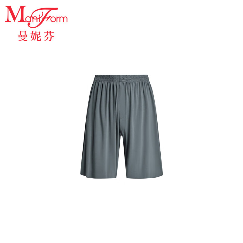 MW1男士春夏季棉莫家居服透气轻柔莫代尔睡衣 031 灰色短裤 L 175/100B 175/100B