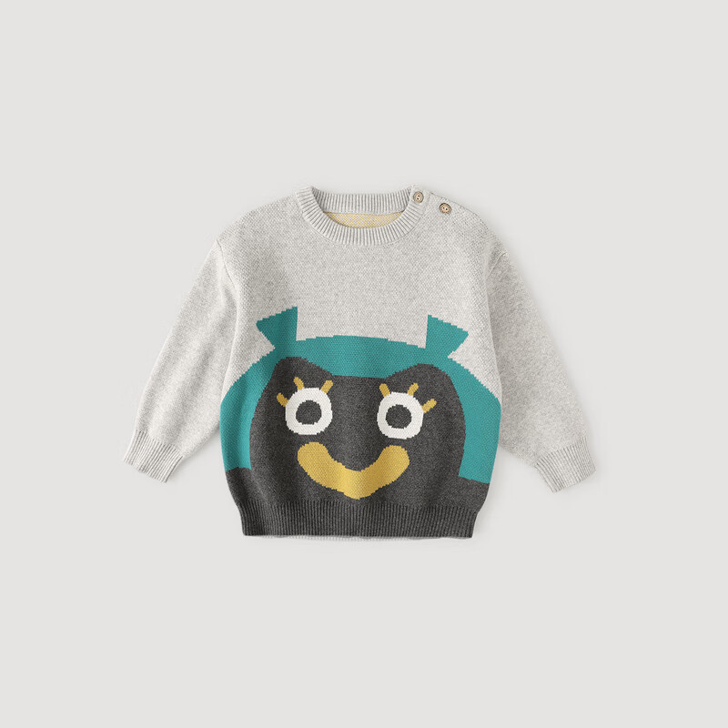 ����С����BALIPIG����ůоɴ����ͯë����ͯ��֯���＾Ůͯ���ȱ������� ǳ���� 130cm