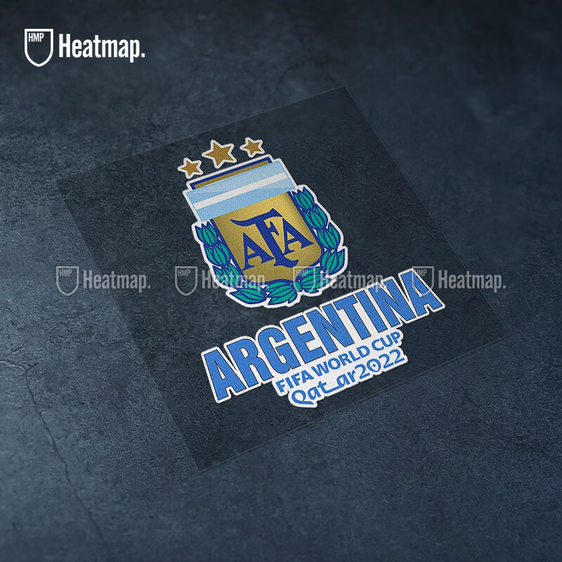 三星阿根廷标志汽车贴纸卡塔尔世界杯国家队贴画电动车防水拉花 a款