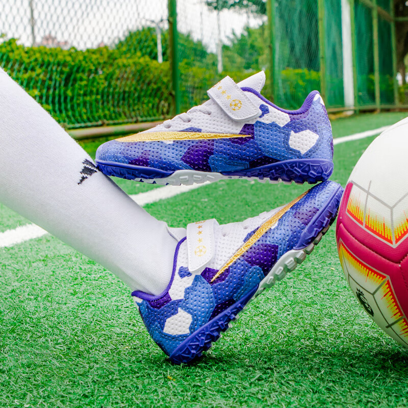 sk安誻童鞋品牌断码童鞋足球鞋小学生碎钉男童儿童长钉青少年中学生