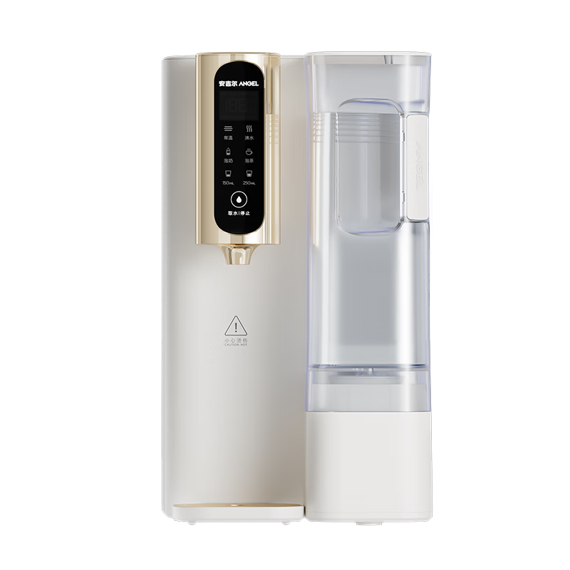 安吉尔【肖战代言专属】台式净水器T3家用净饮机加热直饮一体即热免安装透触屏无双酚A富锶 JY3491TK-ROK