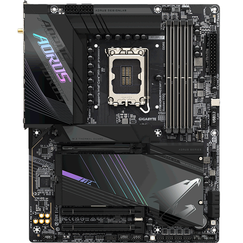 技嘉 Z790X AORUS PRO X WIFI7 DDR5 图 9