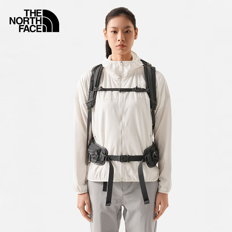 北面(the north face)防晒衣夹克女户外防风透气防泼水上衣休闲轻便连
