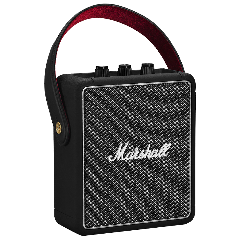 馬歇爾（Marshall） STOCKWELL II 便攜式無(wú)線(xiàn)藍牙音箱家用戶(hù)外小音響防水復古低音炮 黑色 藍牙5.0