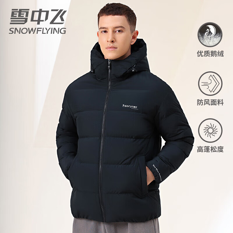 买前须知雪中飞男士鹅绒保暖羽绒服评测：性价比如何？插图