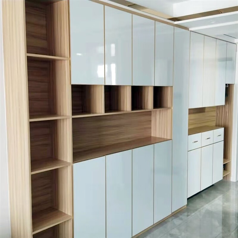 圣梵宁 全铝衣柜铝合金衣柜全屋定制全铝家具全铝家居铝材 红色