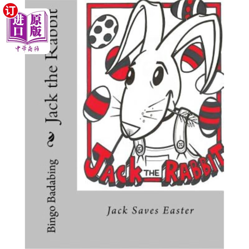 海外直订jack the rabbit: jack saves easter 兔子杰克:杰克拯救了