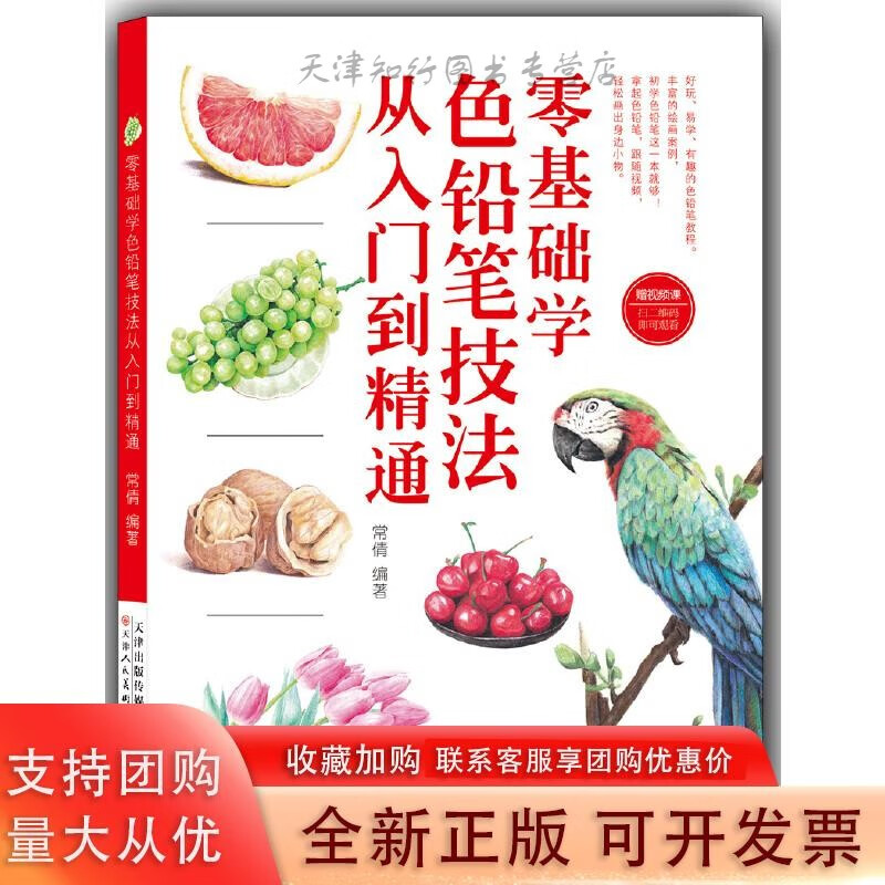 《零基础学色铅笔技法从入门到精通》