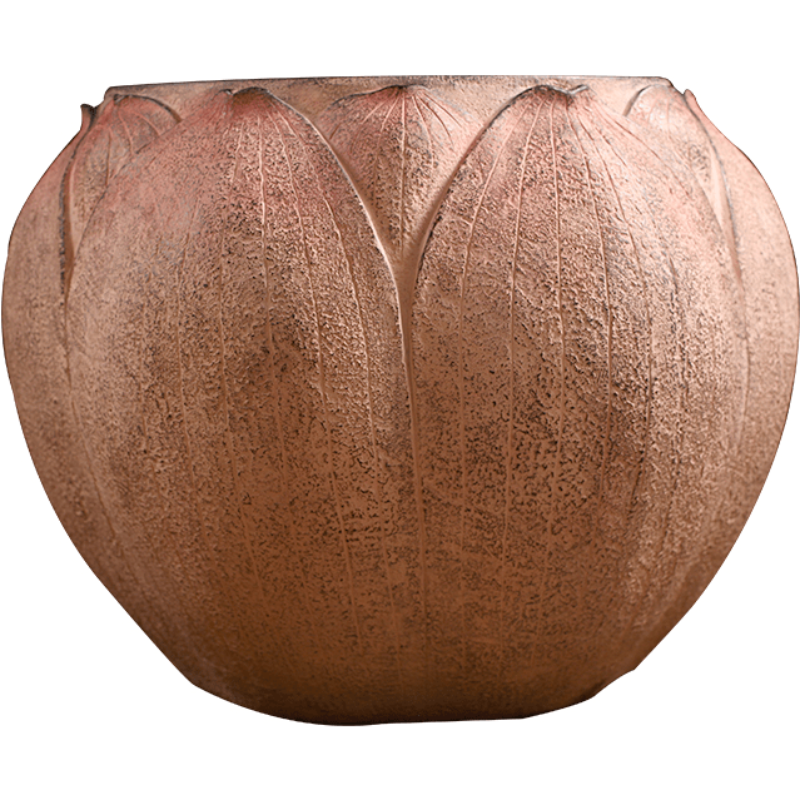 欧芳庭 中式仿古石桌石凳 荷花石雕圆桌子 别墅庭院花园 石凳子桌子 茶几 人造仿石头桌椅 户外 户外 一桌二凳