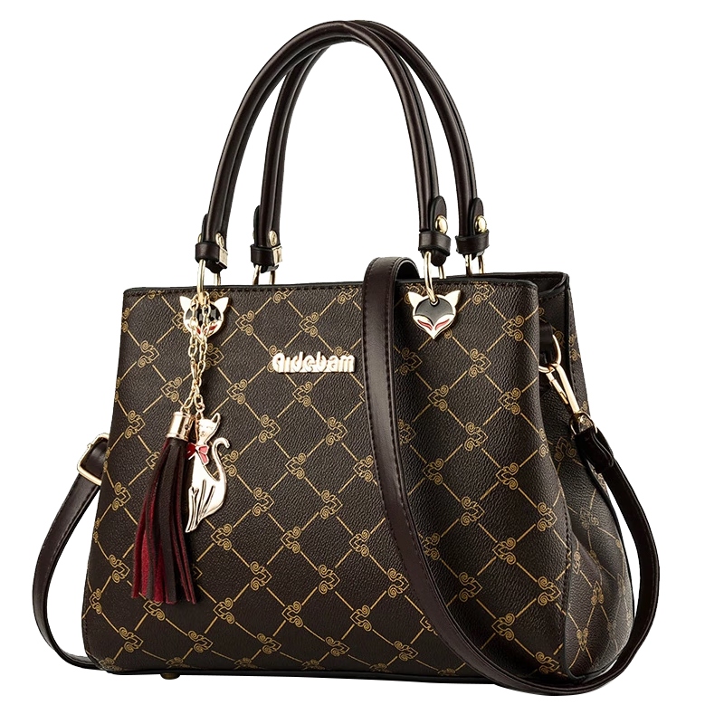 游子吟包包女包母亲节礼物送妈妈包2025新款时尚大容量单肩包女士斜挎 咖啡色119元