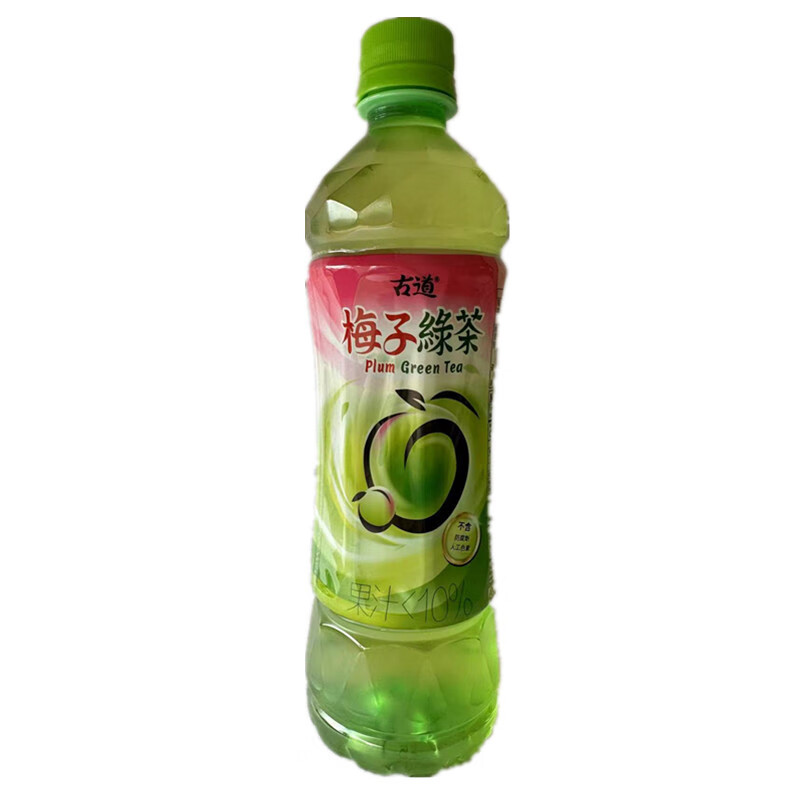 美意颂一份四瓶进口古道梅子绿茶百香绿茶酸梅汤白桃红茶550ml 梅子