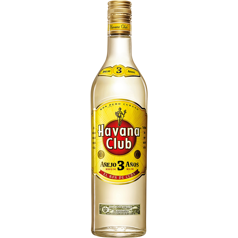 Havana 哈瓦那 3年陈酿 朗姆酒 40%vol 700ml