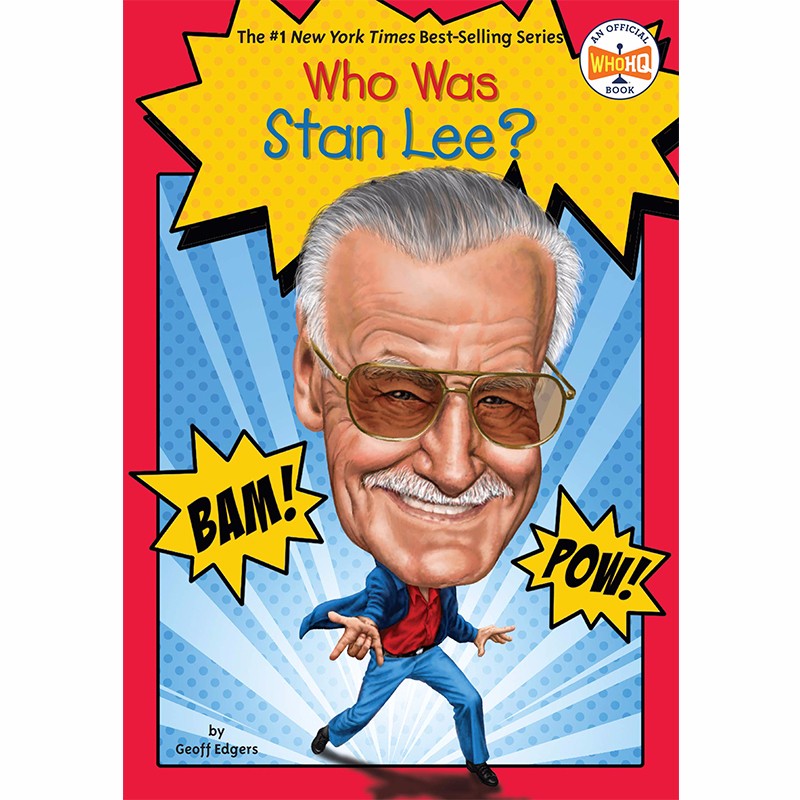 漫威之父传记 谁是斯坦·李?英文原版who was stan lee?