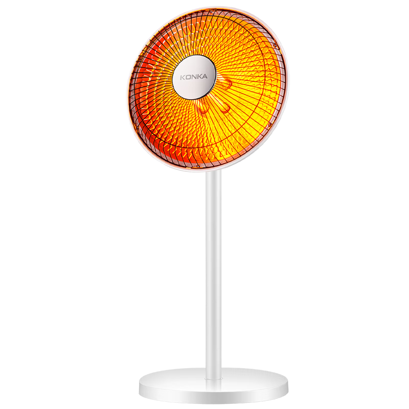 康佳（KONKA）取暖器家用小太阳台式暖风机电暖器轻音电暖气取暖烤火炉台地两用速热暖气可摇头 KTY-1003-P