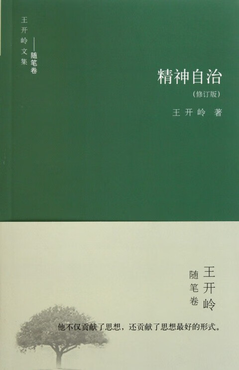 精神自治(修订版)/王开岭文集
