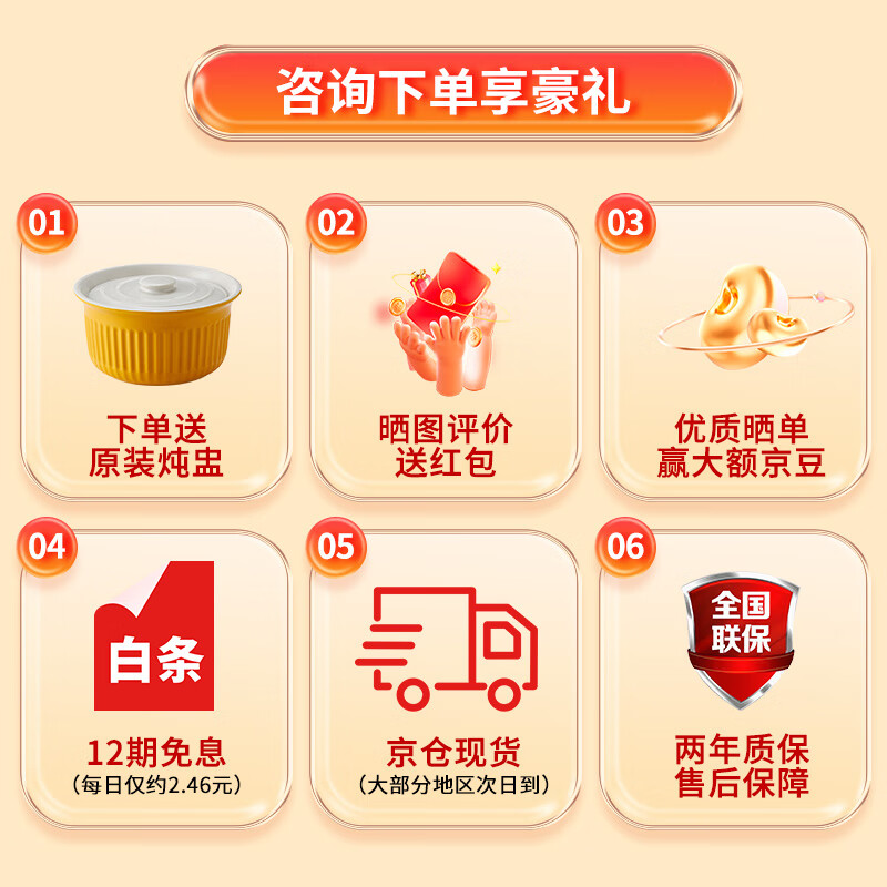 东菱（Donlim） 多功能蒸炖锅 家用电蒸锅 电炖盅煲汤煮粥蒸汽锅隔水炖火锅电火锅DL-9009 料理锅（煮锅+汽锅）