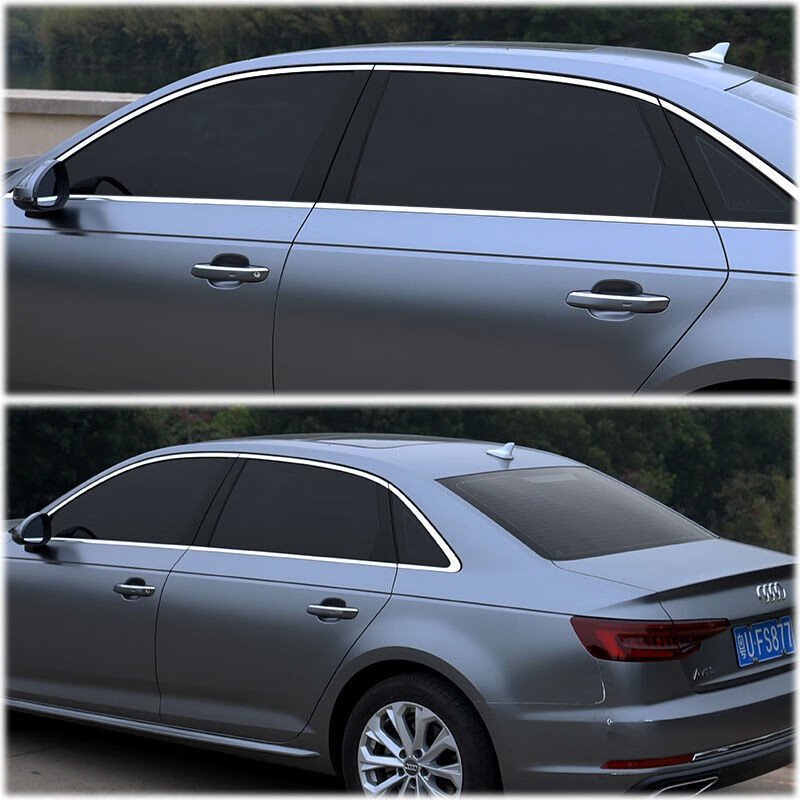 京溪堂太阳膜汽车贴膜隔热自贴自粘面包全车膜前挡风车窗玻璃防晒水