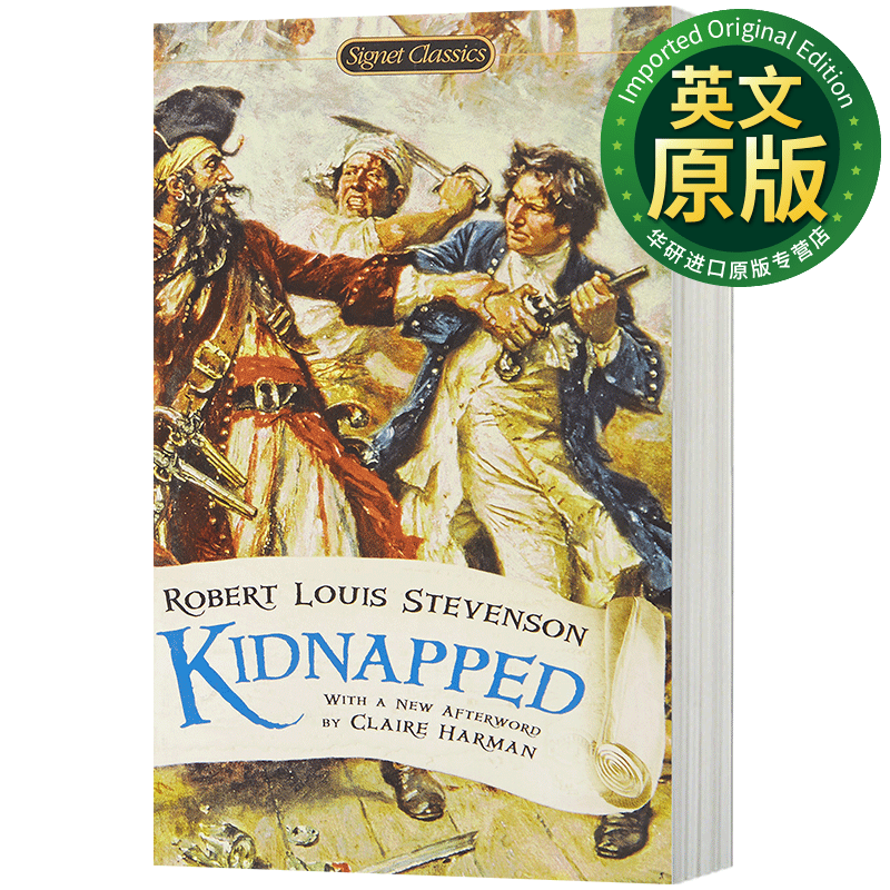 诱拐 英文原版 Kidnapped 绑架 金银岛作者 Stevenson, Robert Louis