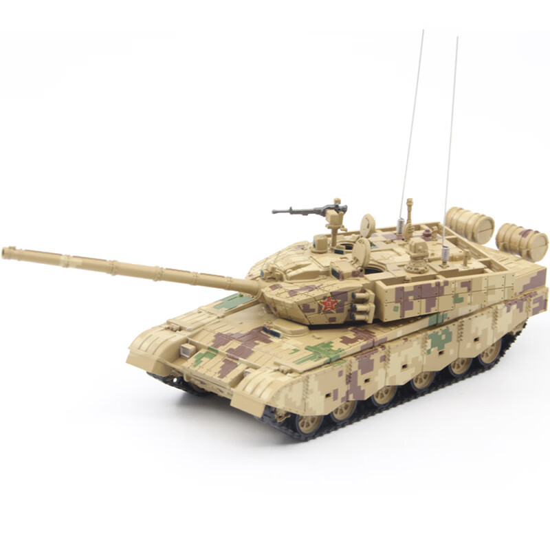 博桐梦1/72中国陆军99a主战坦克沙漠迷彩完成品abs模型摆件 lz12号