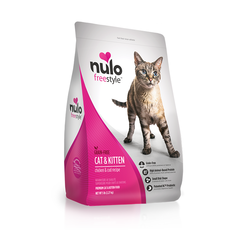 NULO自由天性高蛋白无谷全阶段猫粮,品质可靠口感异常优秀
