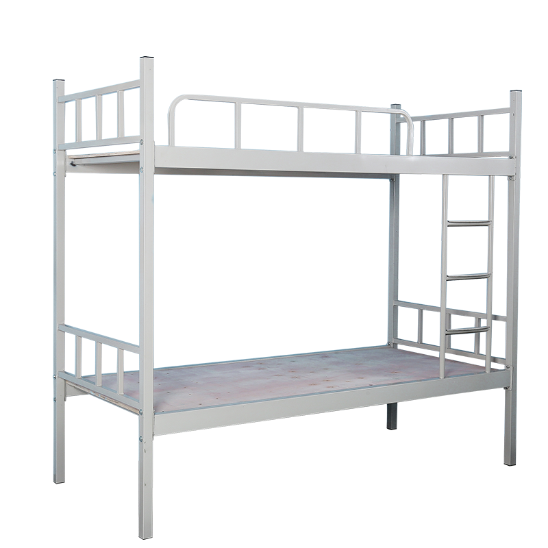 宝威斯隆  高低床上下床铁床双层床铁艺床学生宿舍员工床工地钢架床双人床上下铺成人 加厚款