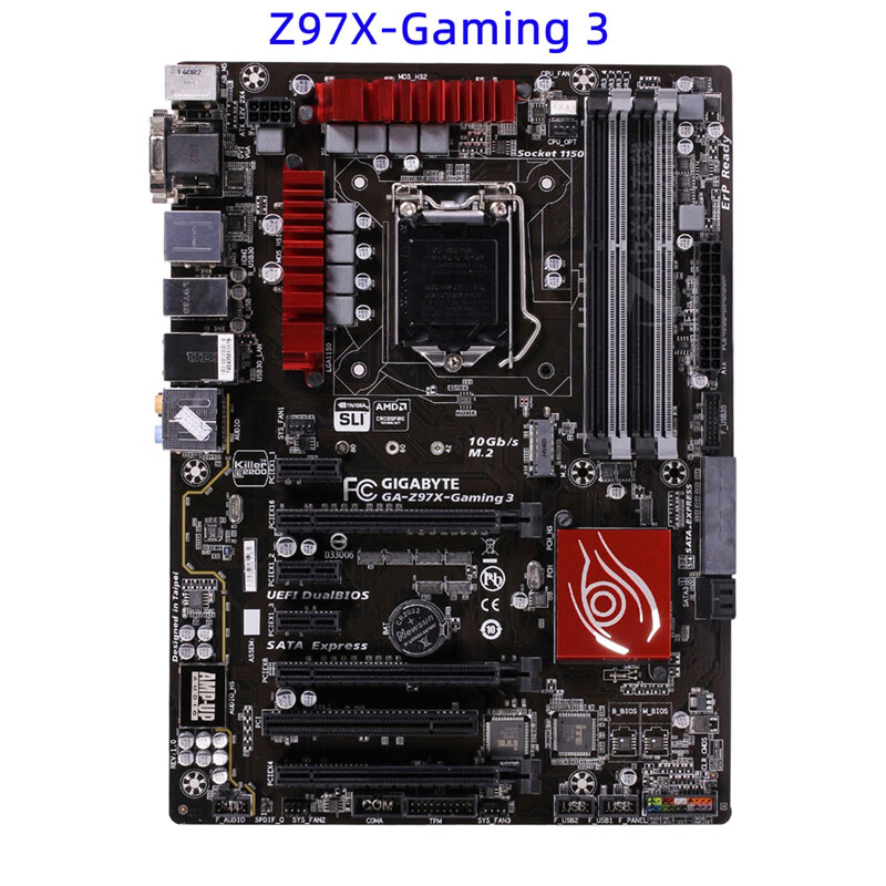 技嘉z97-hd3/z97x gaming 3/5/7/ud3h主板支持ddr3 1150 4790 技嘉