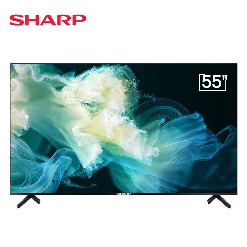 夏普SHARP  4T-M55Q5EA 2022款55英寸4K超高清云游戏杜比音效智能语音液晶电视机 1台