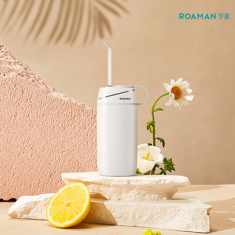 罗曼(roaman) 冲牙器水牙线便携式迷你家用电动防水美牙仪口腔牙齿