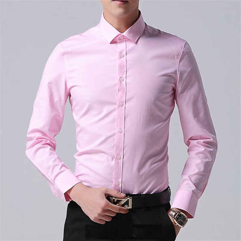 达斯琥量身定做衬衫商务休闲订制工作服男神韩版团体衬衣刺绣logo