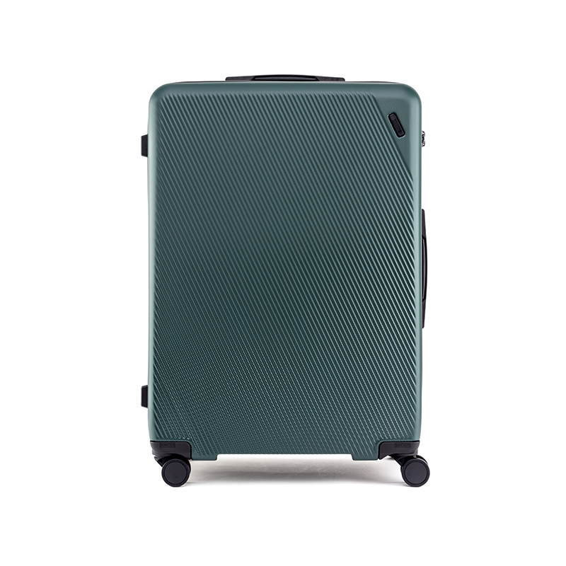 行舍（Sincer）拉杆箱高颜值万向轮旅行箱男女通用简洁行李箱时尚密码箱 绿色24英寸