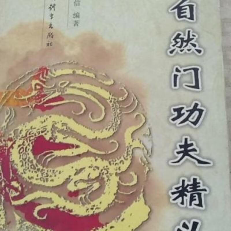 【二手9成新】-自然门功夫精义人民体育出版社200409 坷-自然门功夫