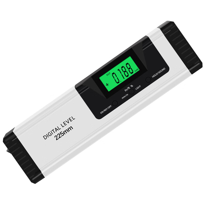plarz 台湾电子数显水平尺测量仪强磁性双水泡led高精度木工验房工具