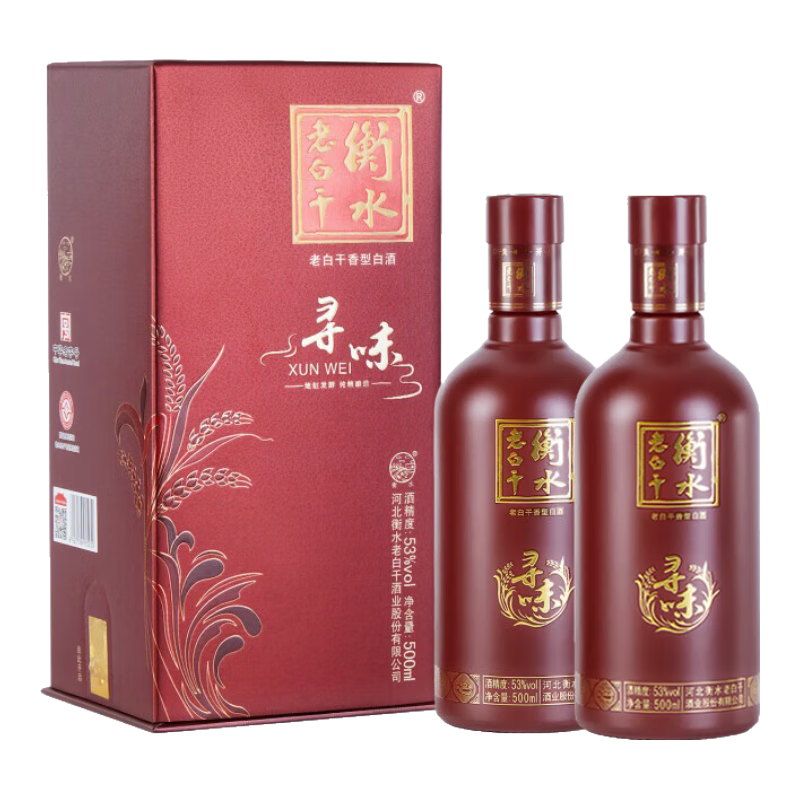 ��ˮ�ϰ׸� Ѱζ���װ �ϰ׸����Ͱ׾� 53�� 500mL 2ƿ ���װ 136Ԫ(����ȯ)+3Ԫ��������