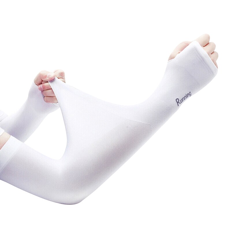 伦洛弗2双冰丝防晒袖套女士护臂夏天薄开车骑行钓鱼胳膊遮阳护袖运动