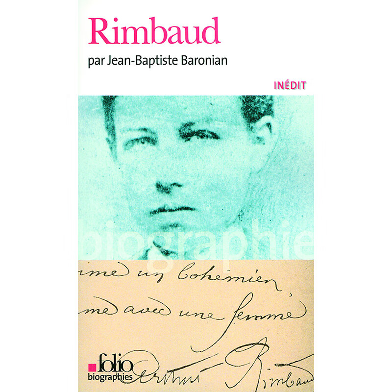 【法国法文版】兰波传 法文原版 rimbaud 人物传记 jean-baptiste