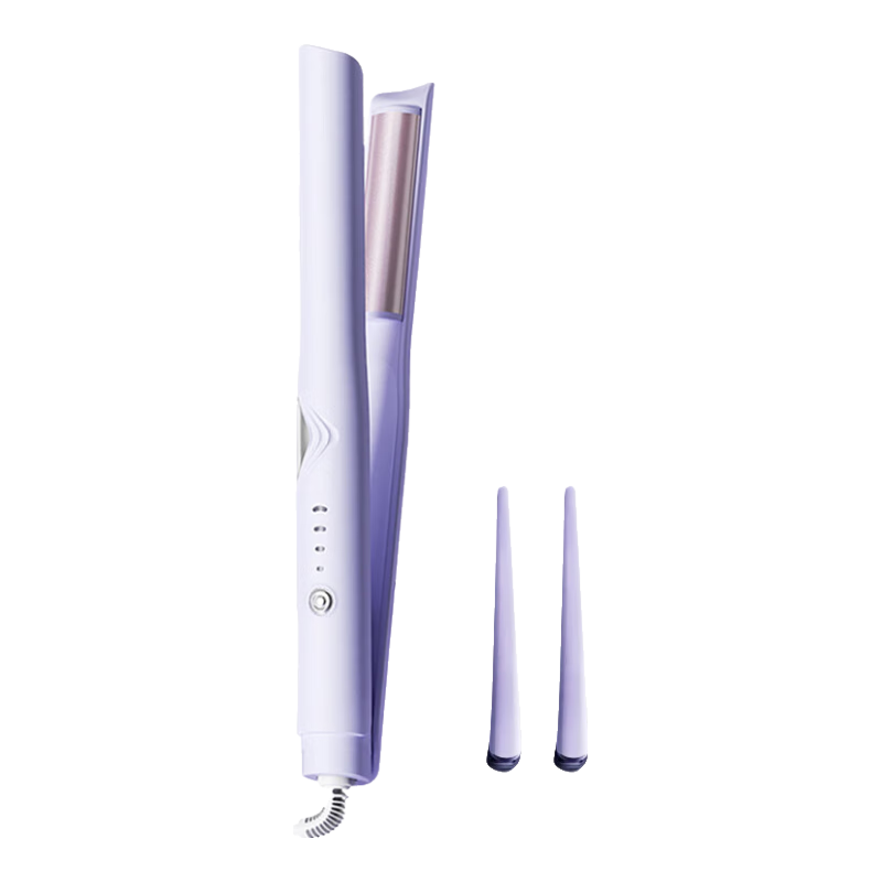 奥克斯（AUX）弧形夹板卷发棒 负离子无痕蓬松夹板高颅顶烫发夹 男女生长短发用垫发根神器 送女朋友礼物