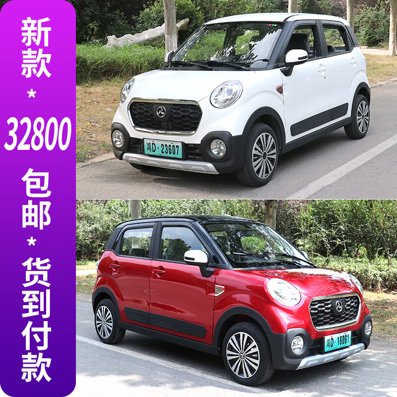 油电两用新款铁壳小型电动汽车成人四轮电 套餐油电两用版含电池售价