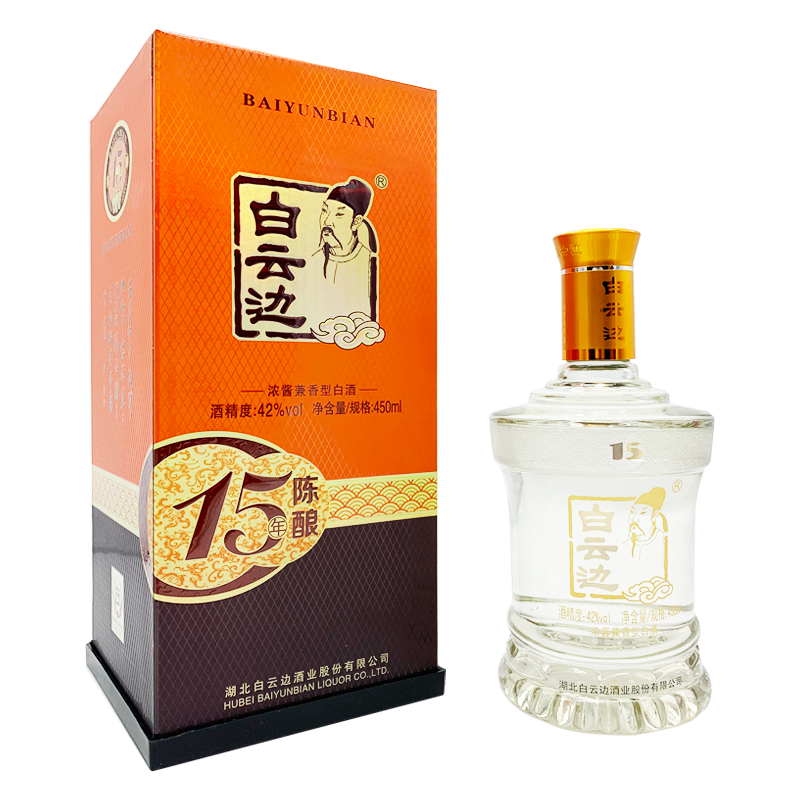 Baiyunbian/���Ʊ� ʮ���� 42�� Ũ�������� 450ml 6ƿ 737.45Ԫ
