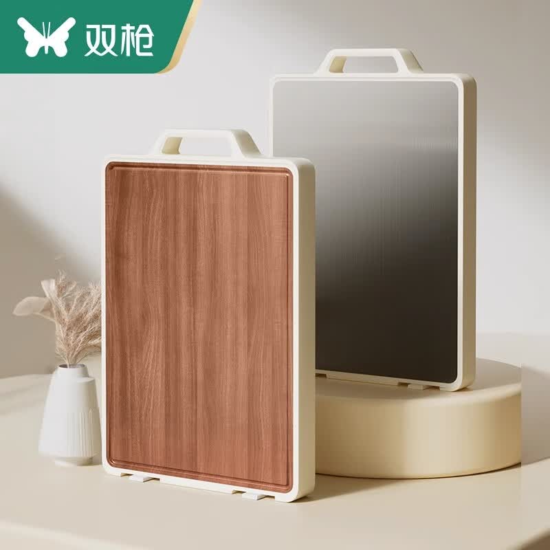双枪（Suncha）乌檀木+304不锈钢菜板抗菌双面砧板切菜板砧板厨房防霉加厚案板怎么样,好用不?