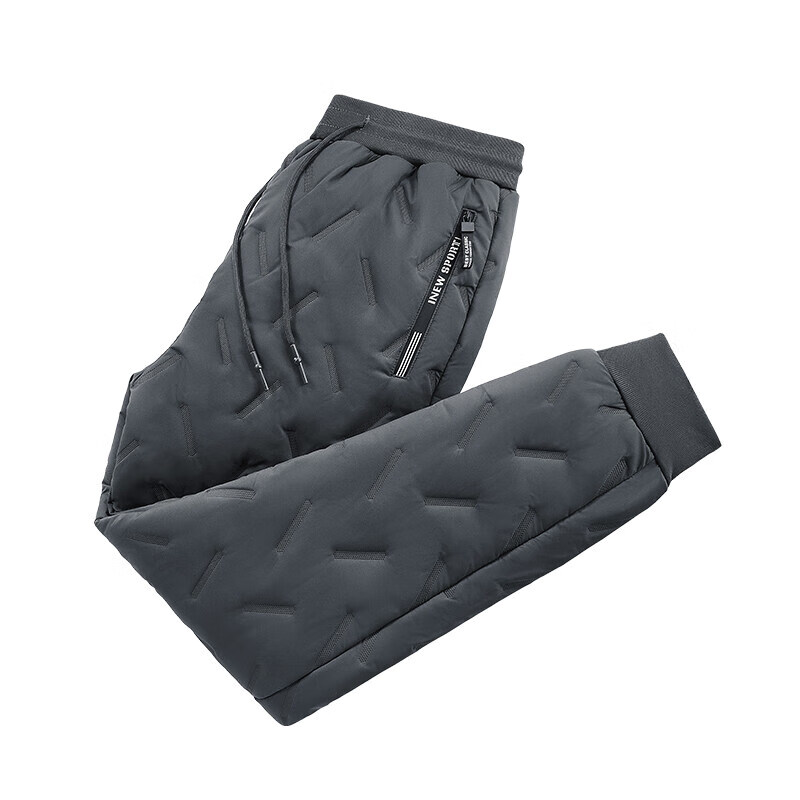 保暖加绒加厚运动裤子男宽松防风休闲长裤棉裤外穿2022新款冬装加绒裤