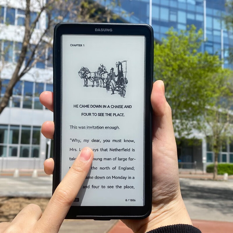 DASUNG���ϿƼ�Link 6.7Ӣ��īˮ���ֻ���ʾ�� ��ֽ���Ķ�  ���۱�Я ͬ��īˮ���Ķ��� ���� ���� С�� ���߰�-��ջ���6800��������� ����