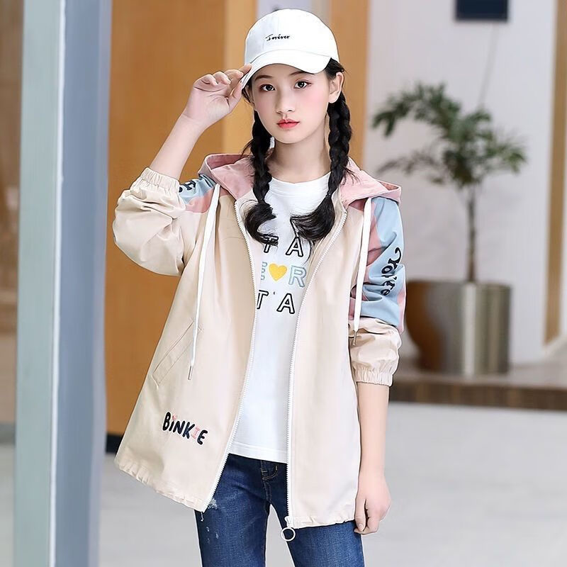 外套秋冬款女(学生穿)高中生女生短款外套初中生少女春秋外套初中生