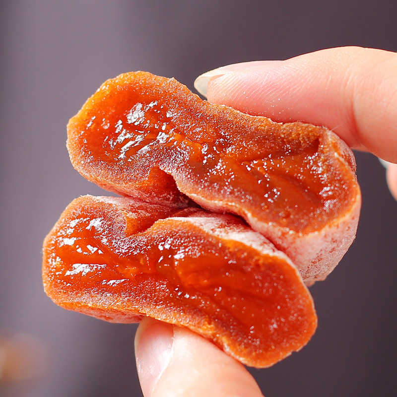 山胖子 流心柿饼子牛心吊干柿霜降柿饼独立包装非富平年货送礼水果礼盒 2斤礼盒装
