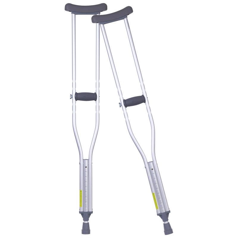 优康德腋下拐杖加厚铝合金防滑高低可调医用柺杖可伸缩腋拐助行器UKD-2002NE双拐