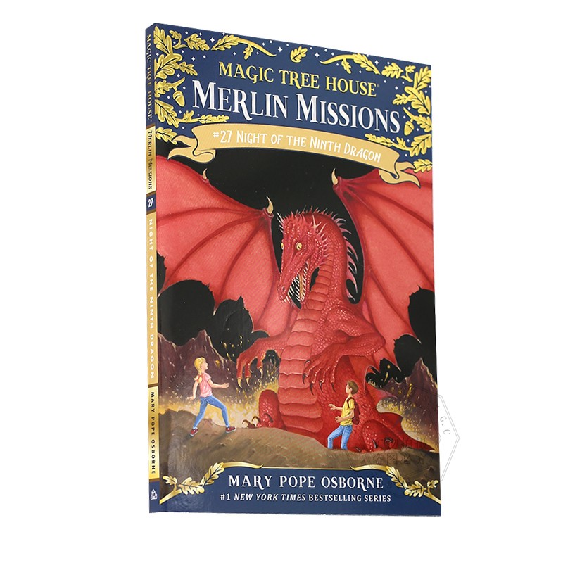 神奇树屋 梅林的任务 英文原版 magic tree house merlin mission 27