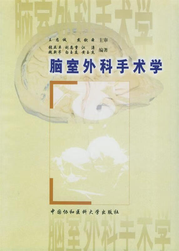 脑室外科手术学 张亚卓 等编著