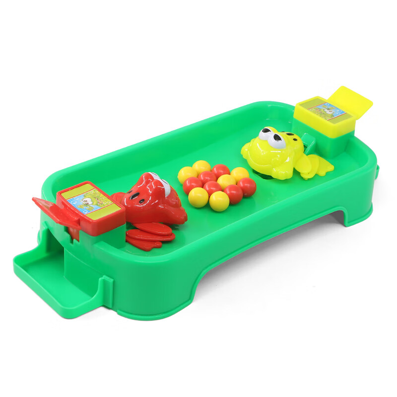 博桐梦疯狂贪吃儿童玩具小青蛙吃豆机抢珠桌面吃球豆子子互动游戏宝宝